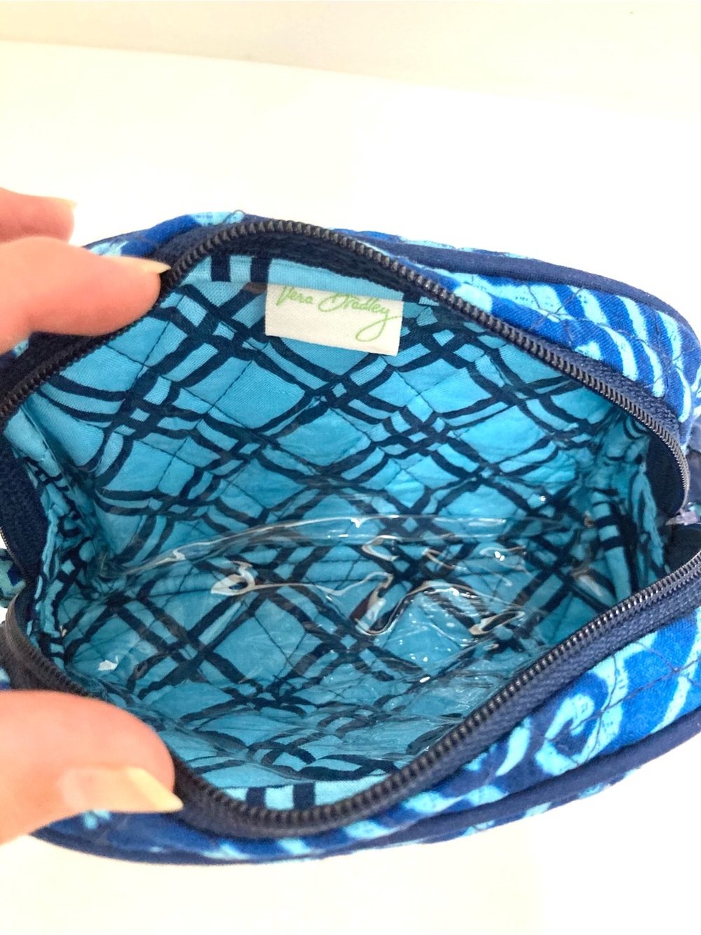 Vera Bradley Small Vera Tote Cuban Tiles (4 piece SET) - Picture 6 of 12